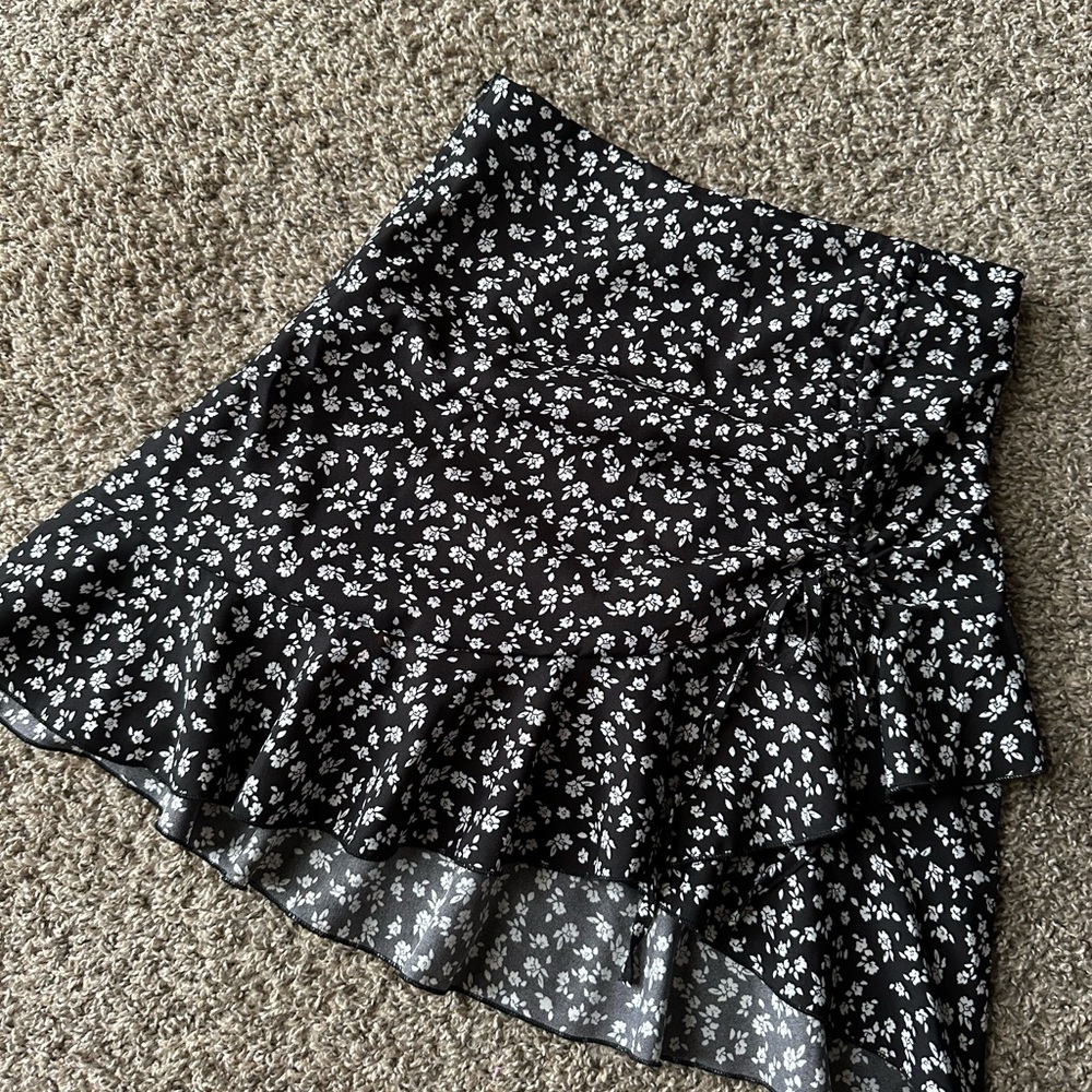 Mini skirt floral